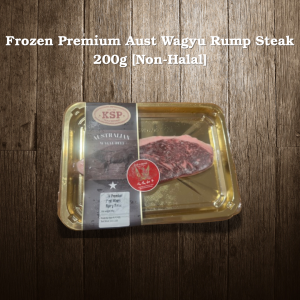 Frozen Premium Aust Wagyu Rump Steak x 200g [Non-Halal]